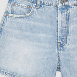 Dalton Denim Short - Bleached Blue