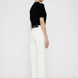 Hugh High Rise Jean - Ivory