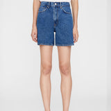 Kat Denim Short - Medium Indigo
