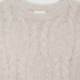 Marisol Alpaca-Blend Sweater - Light Oat