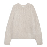 Marisol Alpaca-Blend Sweater - Light Oat