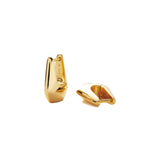 Lucy Williams Arco Small Hoop Earrings - Gold