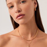 Mini Ridge Heart Necklace