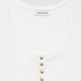 Alessia Tank Top - Ivory