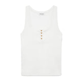 Alessia Tank Top - Ivory