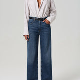 Annina High Rise Wide Leg Jean 33" - Westwood
