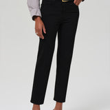Caia High Straight Leg Jean - Plush Black