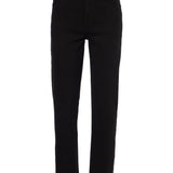 Caia High Straight Leg Jean - Plush Black