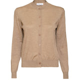 Ivy Cashmere Cardigan - Latte