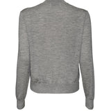 Ivy Cashmere Cardigan - Stone Grey