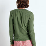 Gamipy Long Sleeve Round Neck T-Shirt - Tortue