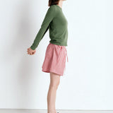 Gamipy Long Sleeve Round Neck T-Shirt - Tortue