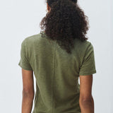 Sonoma Fitted Cotton T-Shirt - Vintage Green