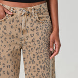 Miro Relaxed Jean - Natural Cheetah