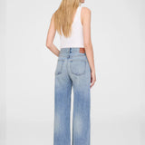 Hugh Straight Leg Jean - Summer Indigo Destructed