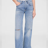 Hugh Straight Leg Jean - Summer Indigo Destructed