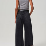 Ayla Raw Hem Crop - Bronson
