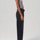 Ayla Raw Hem Crop - Bronson