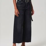 Ayla Raw Hem Crop - Bronson