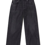 Ayla Raw Hem Crop - Bronson