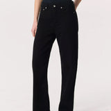 Featherweight Logan Wide Leg Jean - Black