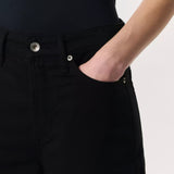 Featherweight Logan Wide Leg Jean - Black