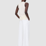 Lawrence Silk-Blend Vest - Ivory