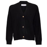The Darcy Cashmere Cardigan - Black