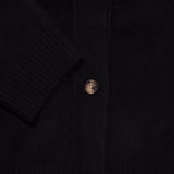 The Darcy Cashmere Cardigan - Black