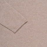 The Essential Cashmere Funnel Neck - Heather Beige