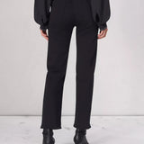 Harlow Mid-Rise Straight Leg - Black
