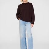 Lee Cashmere Crew Sweater - Deep Brown