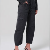 Marcelle Low Slung Easy Cargo - Washed Black