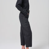 Marcelle Low Slung Easy Cargo - Washed Black