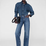 Dante Denim Shirt - Mosaic Blue