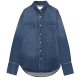 Dante Denim Shirt - Mosaic Blue