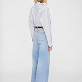Essie Striped Shirt - White and Navy Stripe