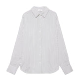 Essie Striped Shirt - White and Navy Stripe