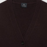 Jackson Cashmere Cardigan - Dark Brown
