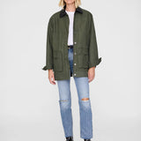 Sean Oversized Jacket - Army Green