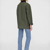 Sean Oversized Jacket - Army Green
