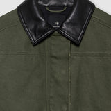 Sean Oversized Jacket - Army Green