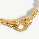 Harris Reed IGH Bracelet - Gold / Water Pearl