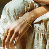 Harris Reed IGH Bracelet - Gold / Water Pearl