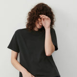 Fizvalley Crew-Neck Cotton T-Shirt - Carbon Vintage