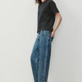 Fizvalley Crew-Neck Cotton T-Shirt - Carbon Vintage