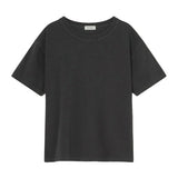 Fizvalley Crew-Neck Cotton T-Shirt - Carbon Vintage