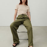 Sonoma Fitted Cotton T-Shirt - Mastic Vintage