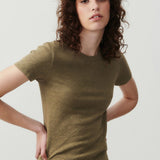 Sonoma Fitted Cotton T-Shirt - Vintage Buisson