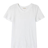 Sonoma Fitted Cotton T-Shirt - White